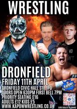 Kapow Wrestling at Civic Hall! Friday 11th April